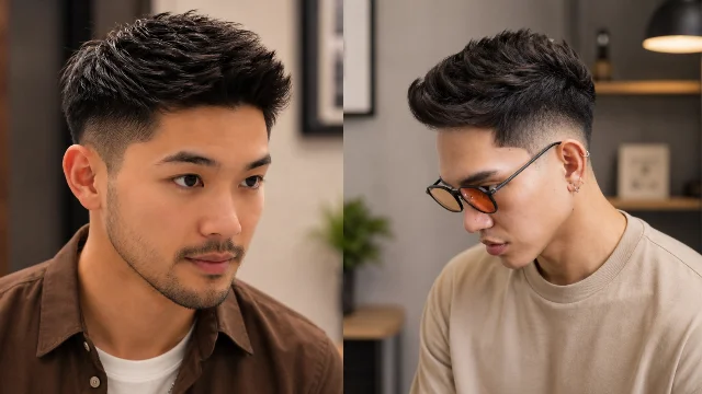 Fade Haircut Asian